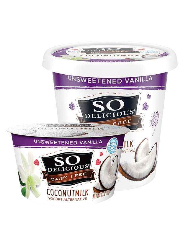 Unsweetened Vanilla Coconutmilk Yogurt So Delicious Dairy Free 
